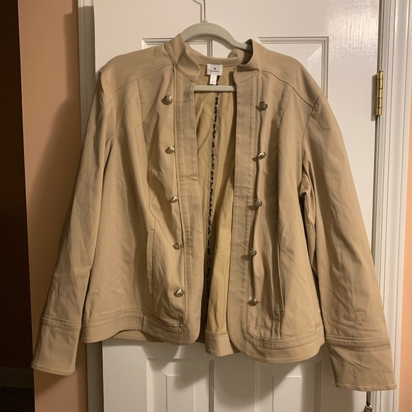 dressbarn Jackets & Blazers - NWOT! Dressbarn Beige Jacket